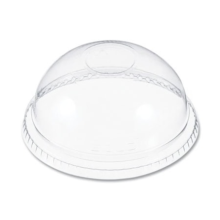 Dart Container Dart, Plastic Dome Lid, No-Hole, Fits 9-22 oz. Cups, Clear, 10PK DNR662